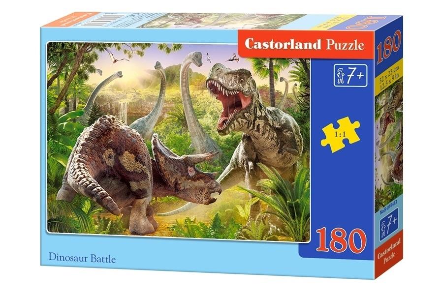 Puzzle 180 Dinosaur Battle CASTOR