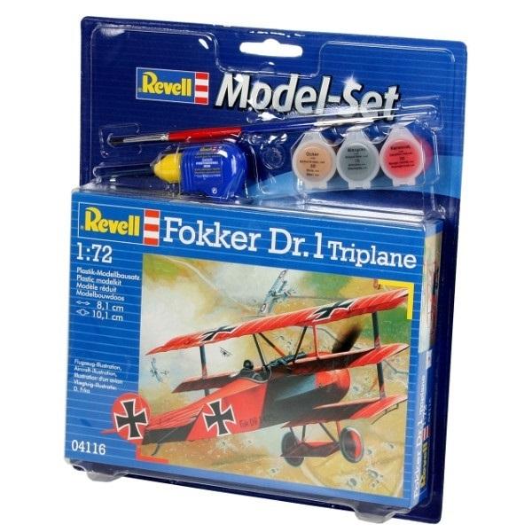 Model Set Fokker Dr.1 Tripla