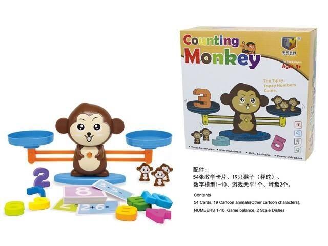 Waga edukacyjna - małpka