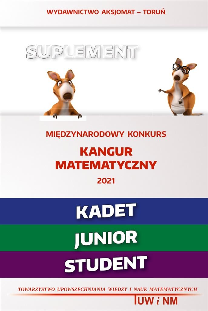 Mat. z wesołym kangurem - Suplement 2021 - Kadet..