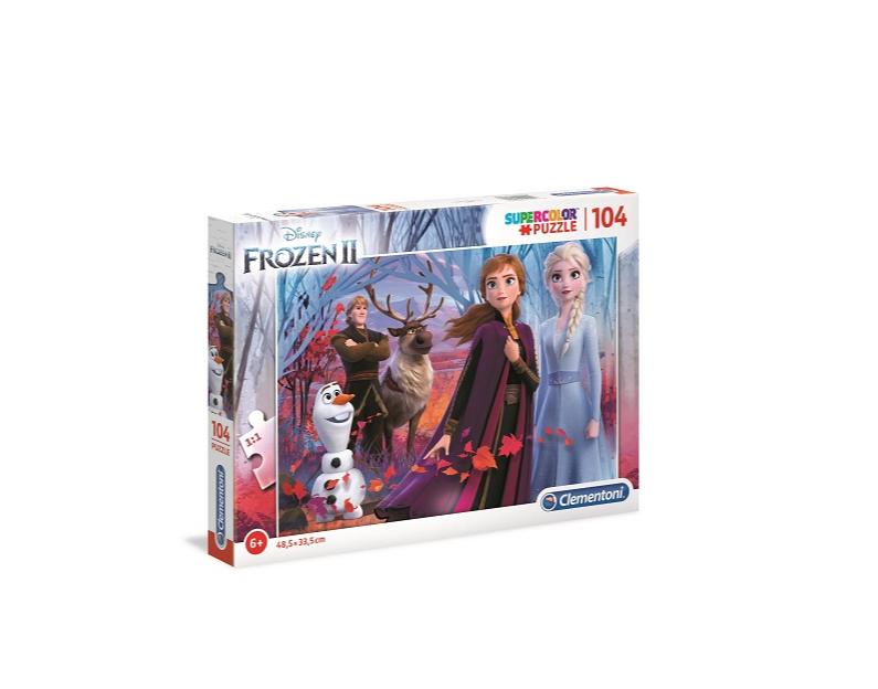 Puzzle 104 Super kolor Frozen 2