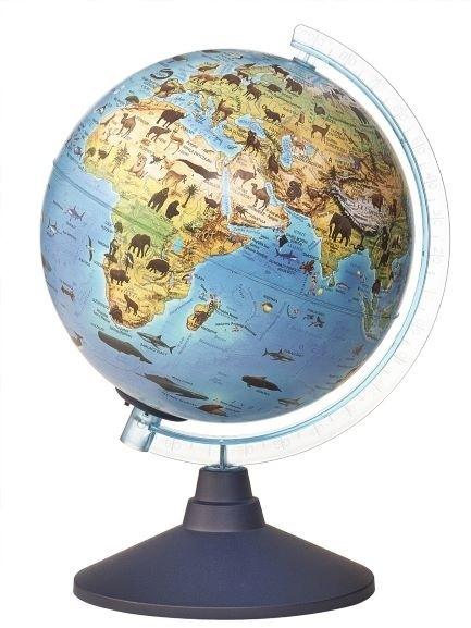 Globus 21cm ze zwierzętami ALAYSKY
