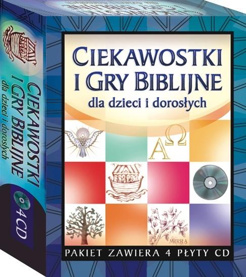 Ciekawostki i gry biblijne dla dzieci.. (4 CD)
