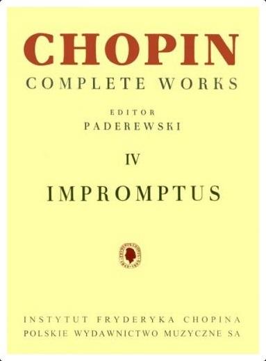 Chopin. Complete Works. Impromptus