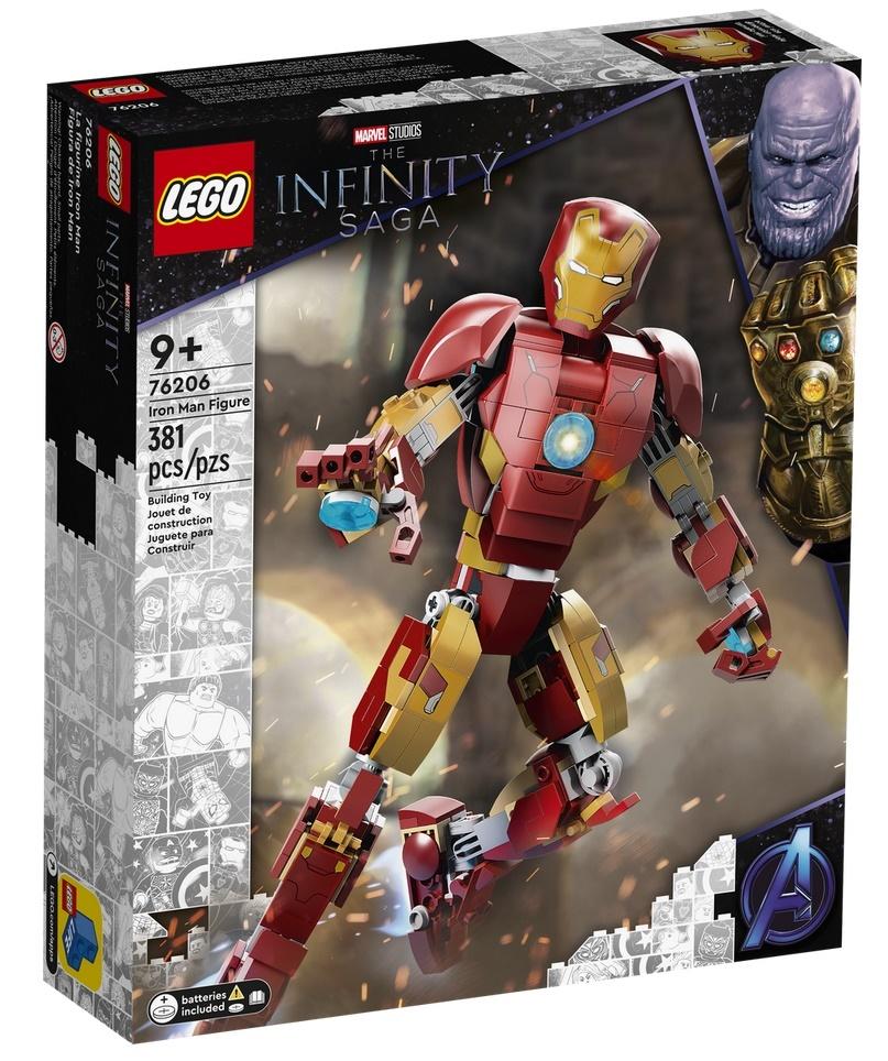 Lego SUPER HEROES 76206 Figurka Iron Mana