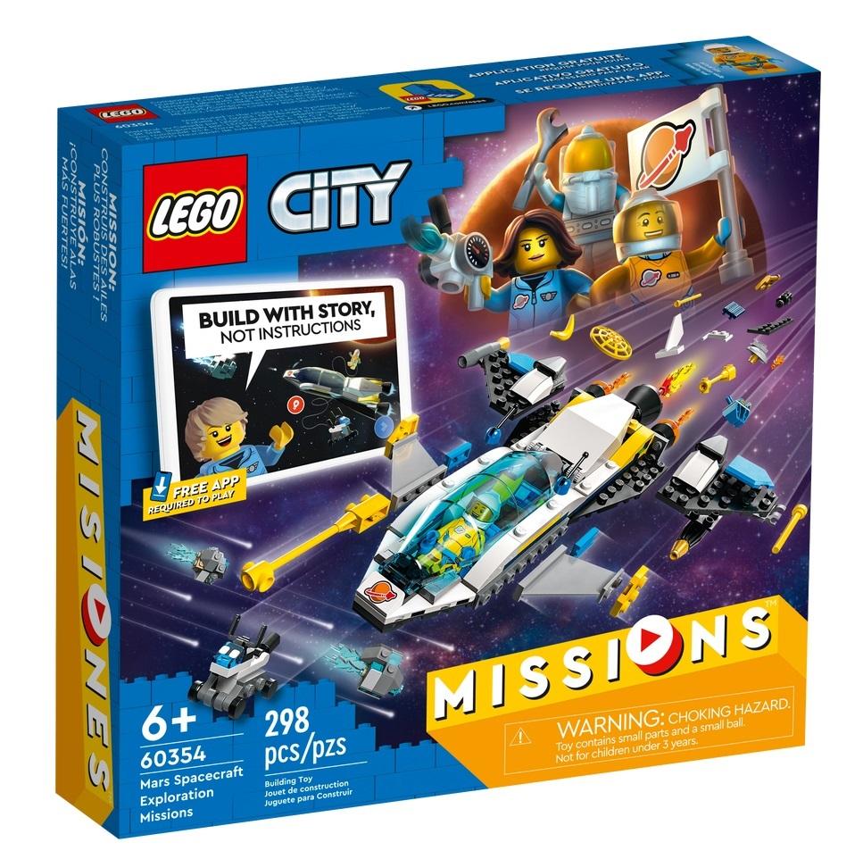 Lego CITY Wyprawy badawcze statkiem marsjańskim