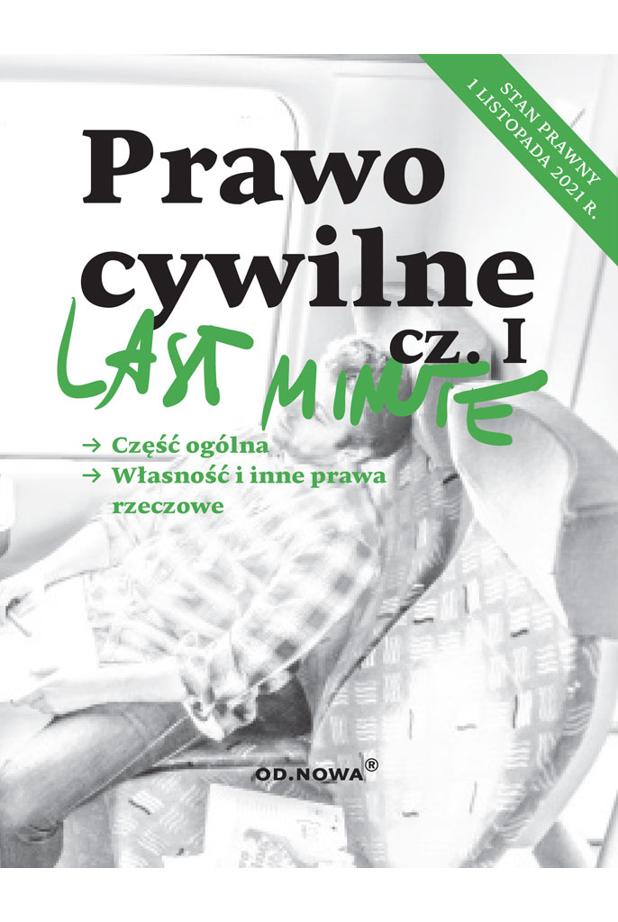 Last Minute. Prawo cywilne cz.1 1.06.2022