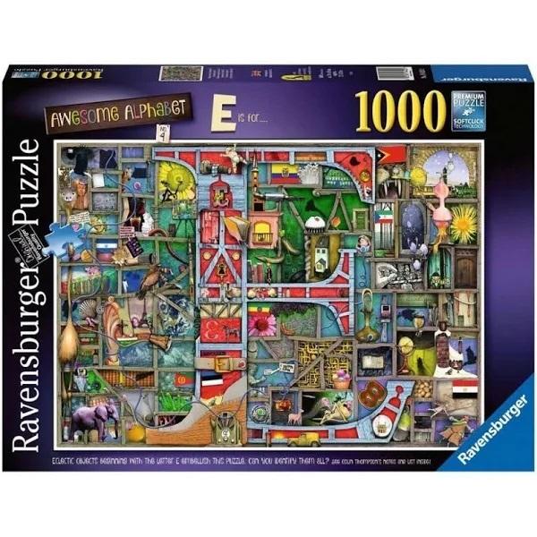 Puzzle 1000 Niesamowity alfabet E&F