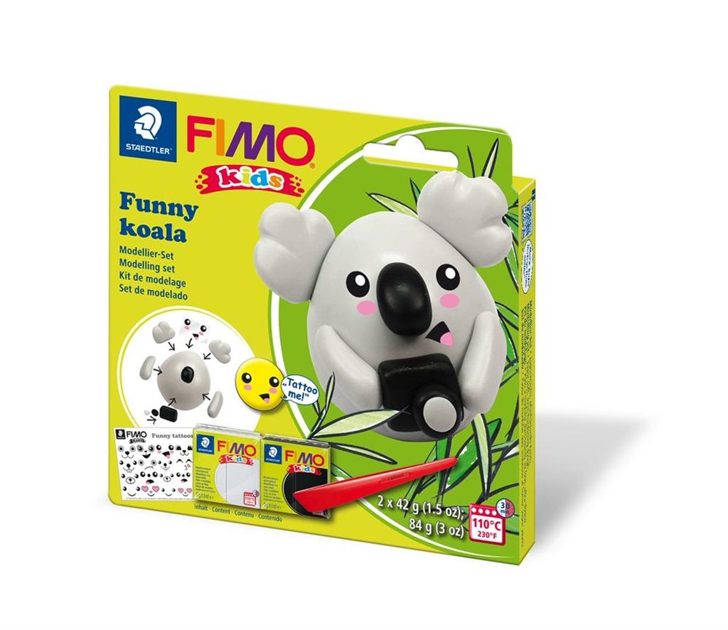 Zestaw Fimo Kids Form&Play 2 x 42g Koala