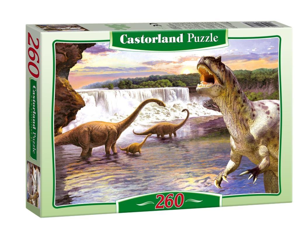 Puzzle 260 Dinozaury w wodzie CASTOR