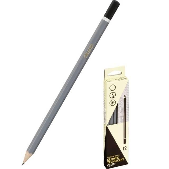 Ołówek techniczny 3H (12szt) GRAND