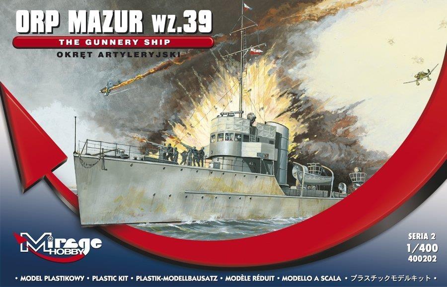 Okręt Artyleryjski ORP "MAZUR" wz 39