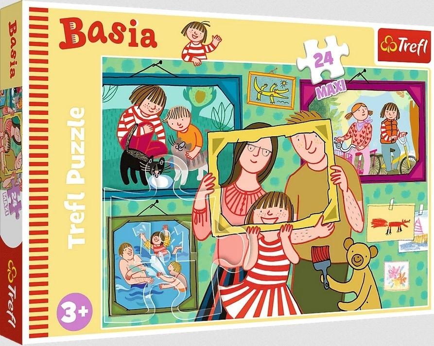 Puzzle 24 Maxi Basia i jej dzień TREFL