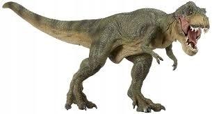 T-Rex biegnący zielony
