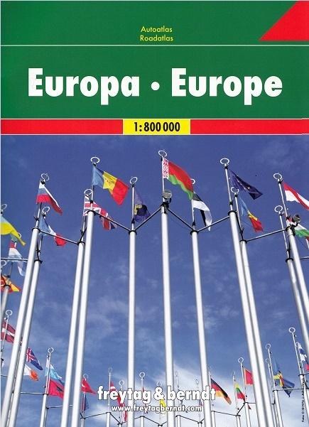 Atlas samochodowy - Europa 1:800 000