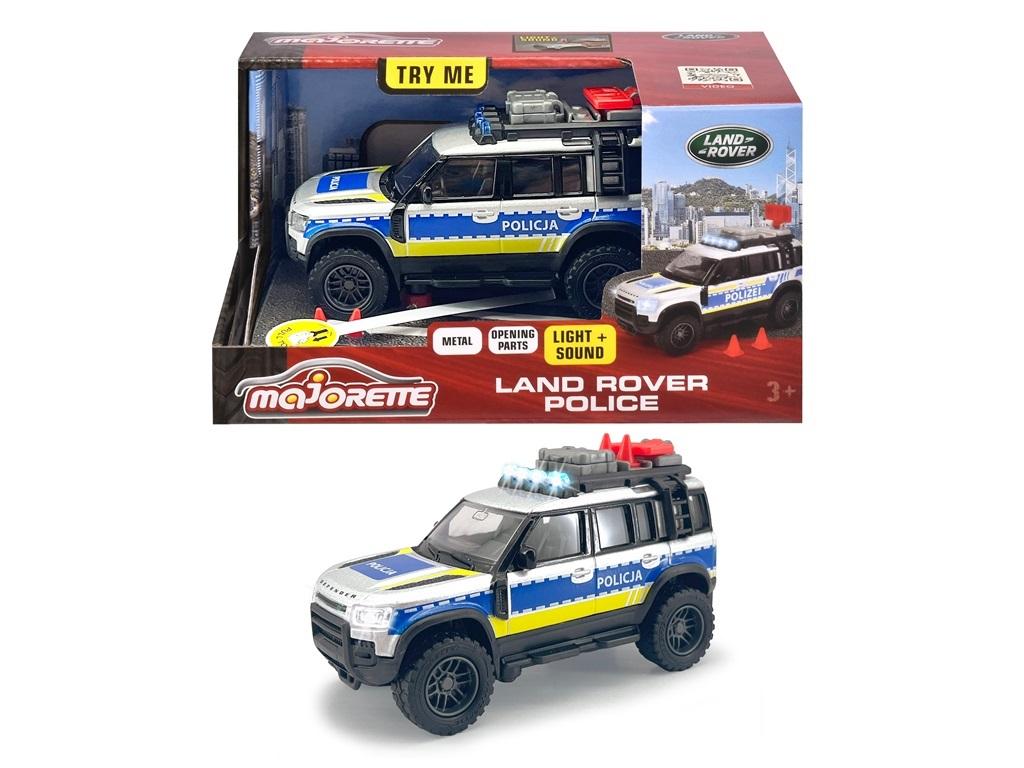 Majorette policyjny Land Rover 12,5cm