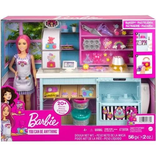 Barbie Cukiernia + lalka Zestaw