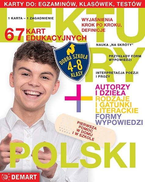 Karty edukacyjne - Język polski. Lektury