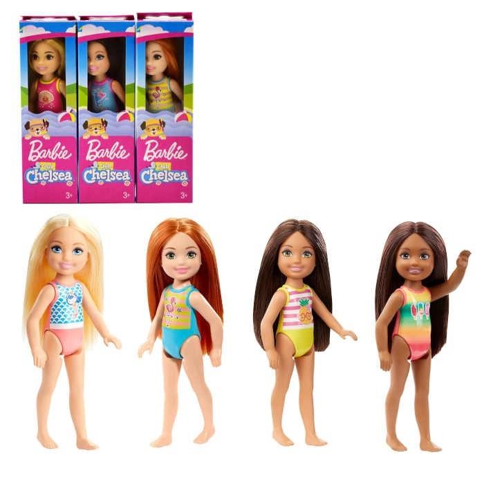 Lalka Barbie Chelsea Beach 13cm mix