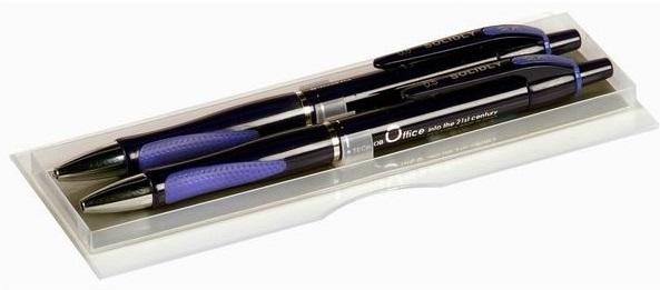 Długopis + ołówek aut. Solidly BM niebieski