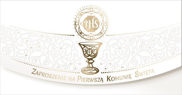 Zaproszenie Komunia ZK02 (10szt.)