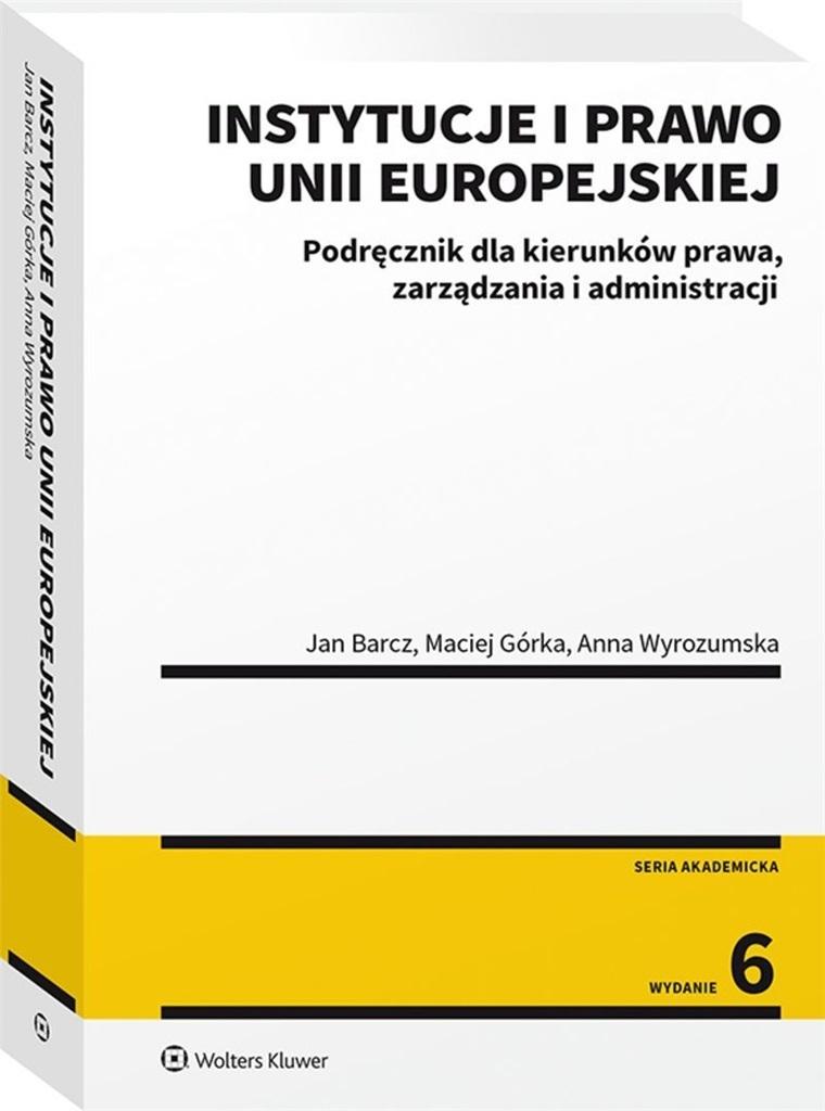 Instytucje i prawo Unii Europejskiej