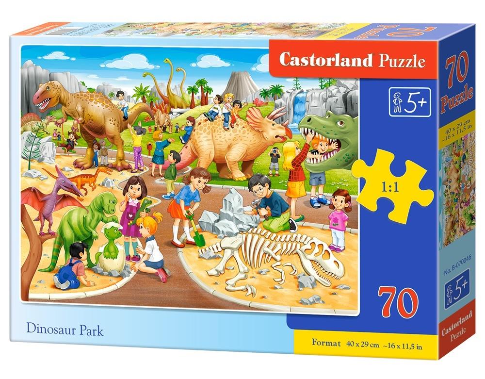 Puzzle 70 Dinosaur Park CASTOR