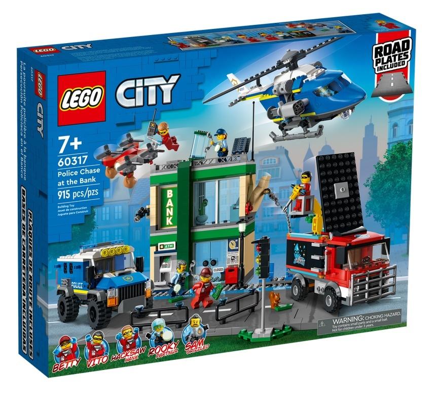 Lego CITY 60317 Napad na bank