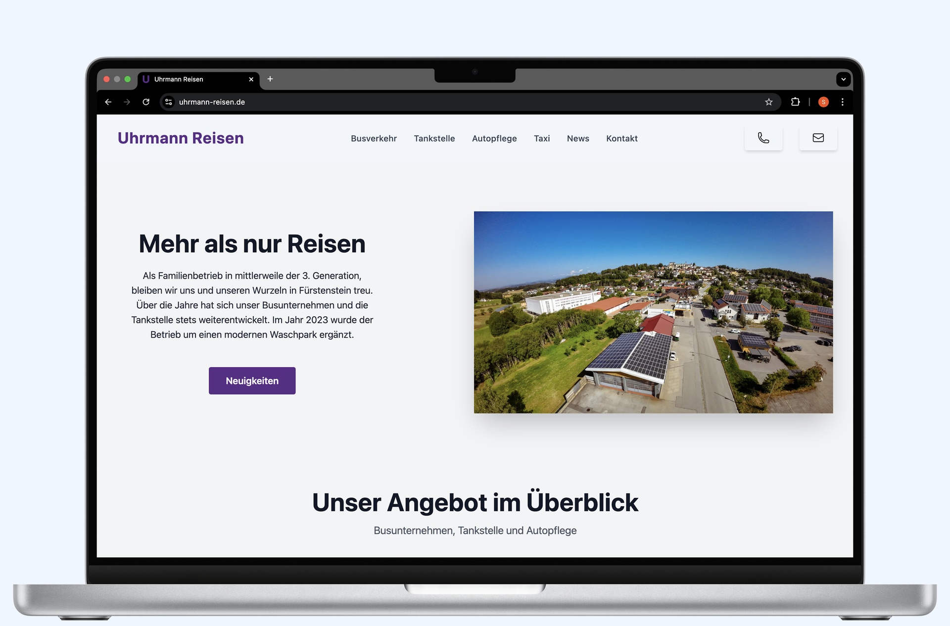 Uhrmann-Reisen auf Mac