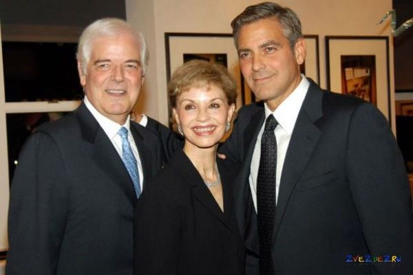 Джордж Клуни с родителями