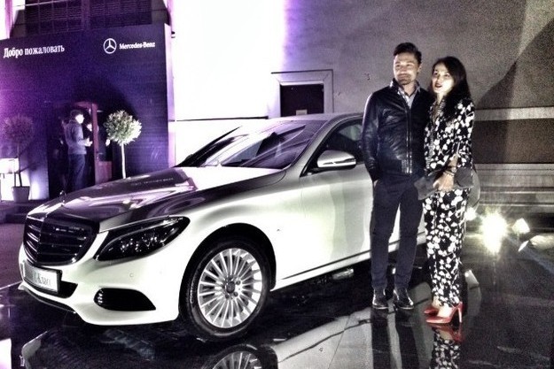 Билан вместе с Казановой снялись в рекламе Mercedes
