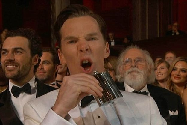 Бенедикт Камбербэтч залил спиртным свое горе на «Оскаре»