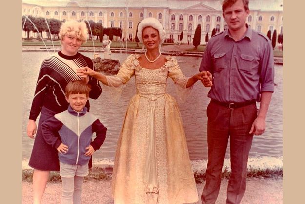 Прохор Шаляпин с родителями