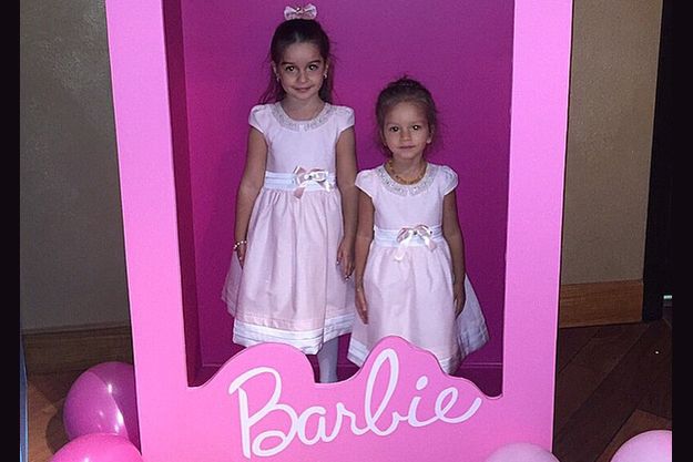 Ксения Бородина показала свою дочь в образе куклы Барби