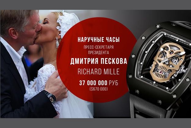 Дмитрий Песков объяснил, откуда у него часы за 37 млн рублей